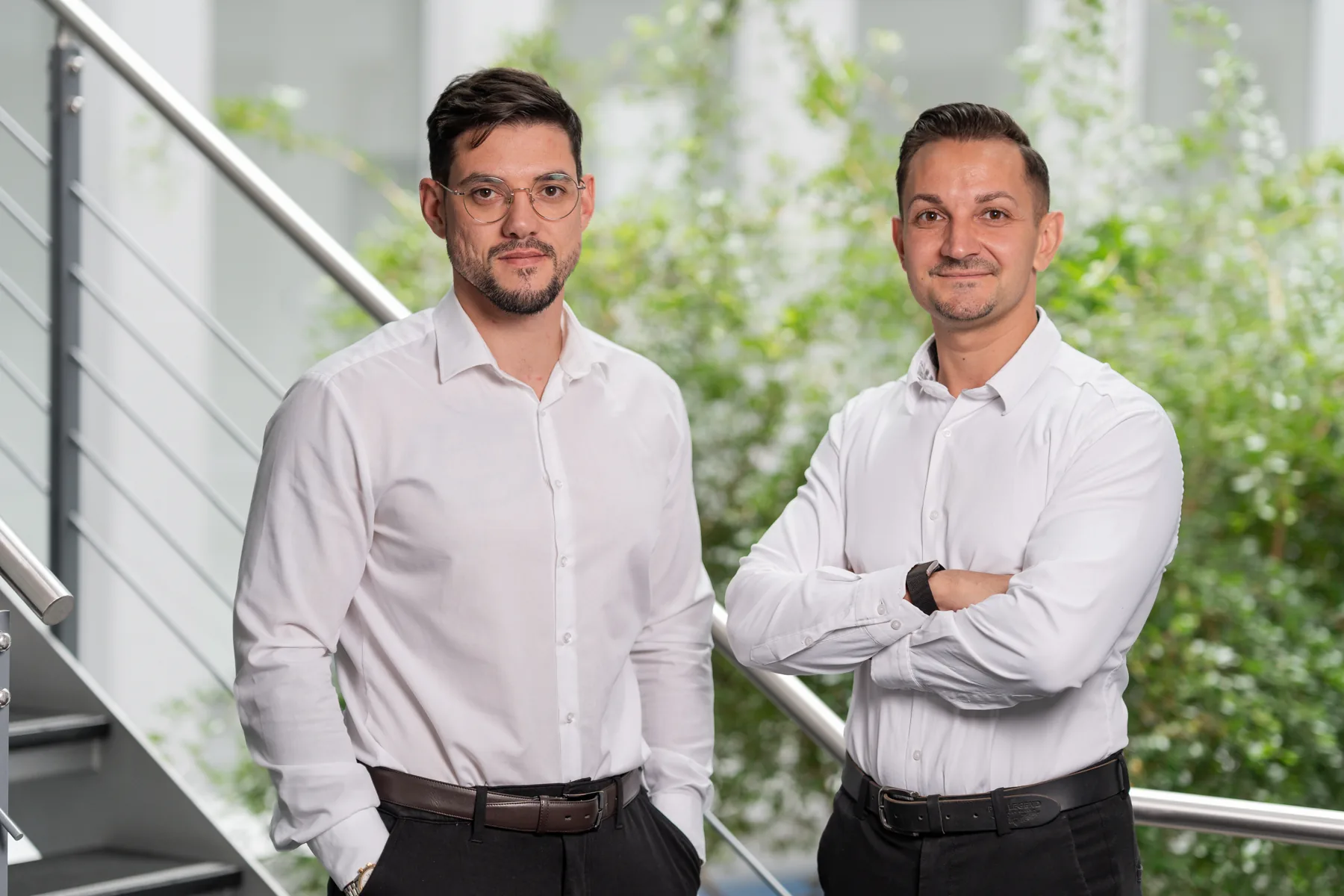 Admir Renz und Ovidiu Rieger, die Gründer von AO Consulting