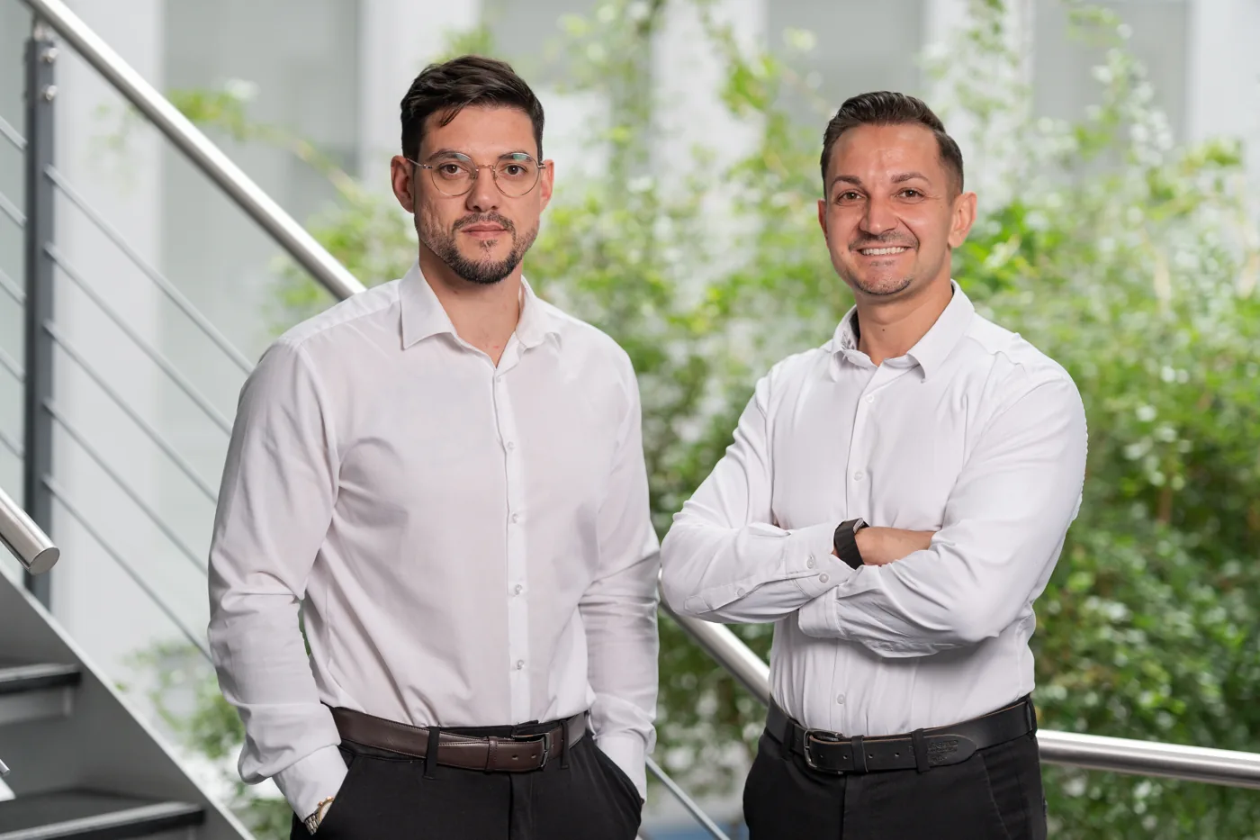 Admir Renz und Ovidiu Rieger, die Gründer von AO Consulting