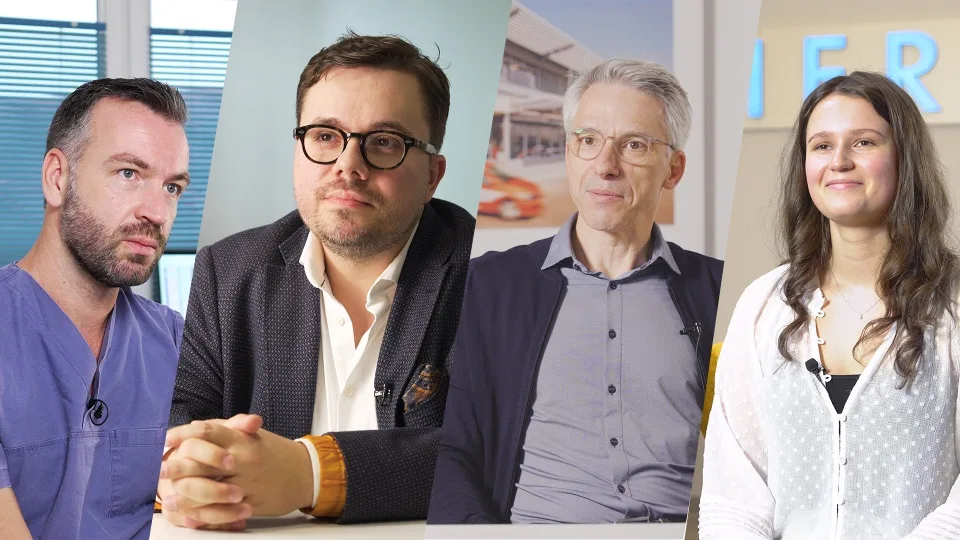 Vier Kunden von AO Consulting im Videointerview